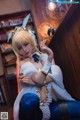 Coser @ 水 淼 Aqua Vol.019: 白 枪 呆 (25 photos) P17 No.74d029 Image No. 5