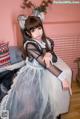 Coser@蠢沫沫 (chunmomo) Vol.041: 黑透明女仆 (44 photos) P12 No.b0a617 Image No. 65