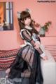 Coser@蠢沫沫 (chunmomo) Vol.041: 黑透明女仆 (44 photos) P7 No.7cf5be Image No. 75