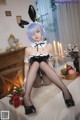 Coser @ 桜 井 宁宁 Vol.020: 蕾姆 兔 女郎 (34 photos) P28 No.bb9a39 Image No. 13