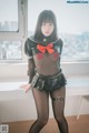 PIA 피아 (박서빈), [DJAWA] Leather Black Schoolgirl Set.02 P38 No.9a23d3 Image No. 25