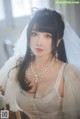 Coser@rioko凉凉子 Vol.073: 透明婚纱 (39 photos) P20 No.b9ee7e Image No. 19